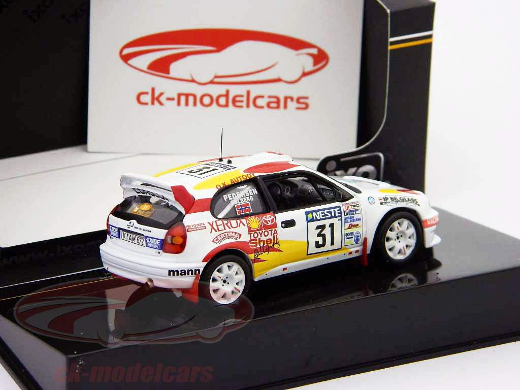 Ixo 1:43 トヨタカローラWRC＃31ラリー·フィンランド2000午前