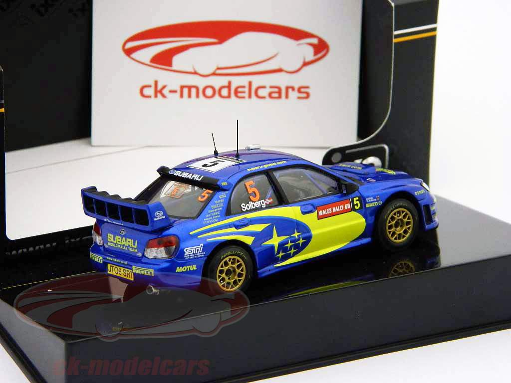 スバルインプレッサWRCウェールズラリーGB＃5第3回2006サイズモデルIxo