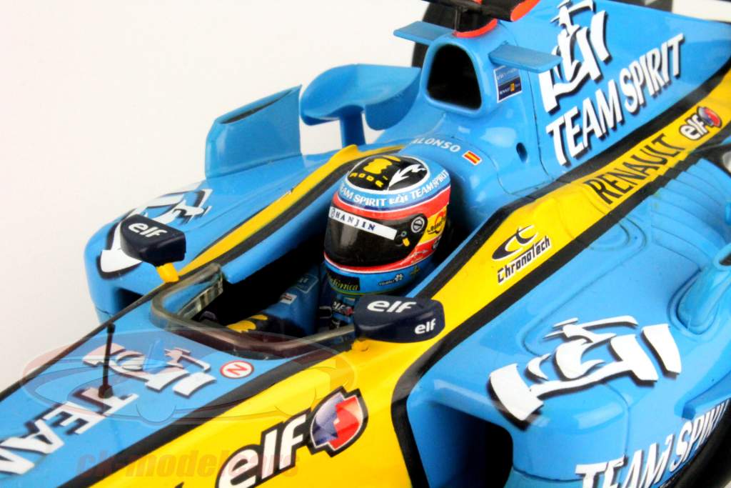 106 HOTWHEELS Fernando Alonso R25 ルノー Amazon.com: Hot Wheels Renault F1 Team - F. Alonso 1:18