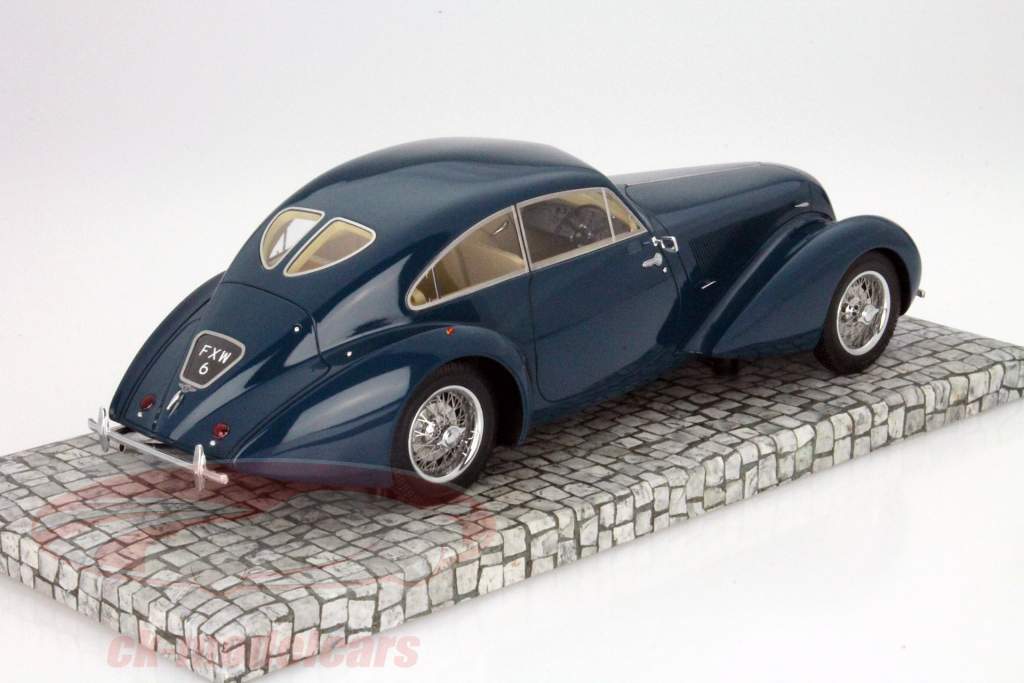 Bentley Embericos Byggeår 1938 blå 1:18 Minichamps