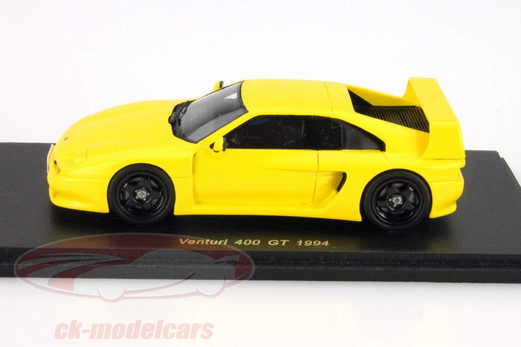 Venturi 400 GT 建設した年 1994 黄色 1:43 Spark