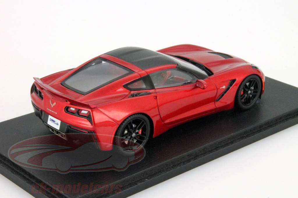Chevrolet Corvette C7 修建的年份 2014 红 金属的 1:43 Spark