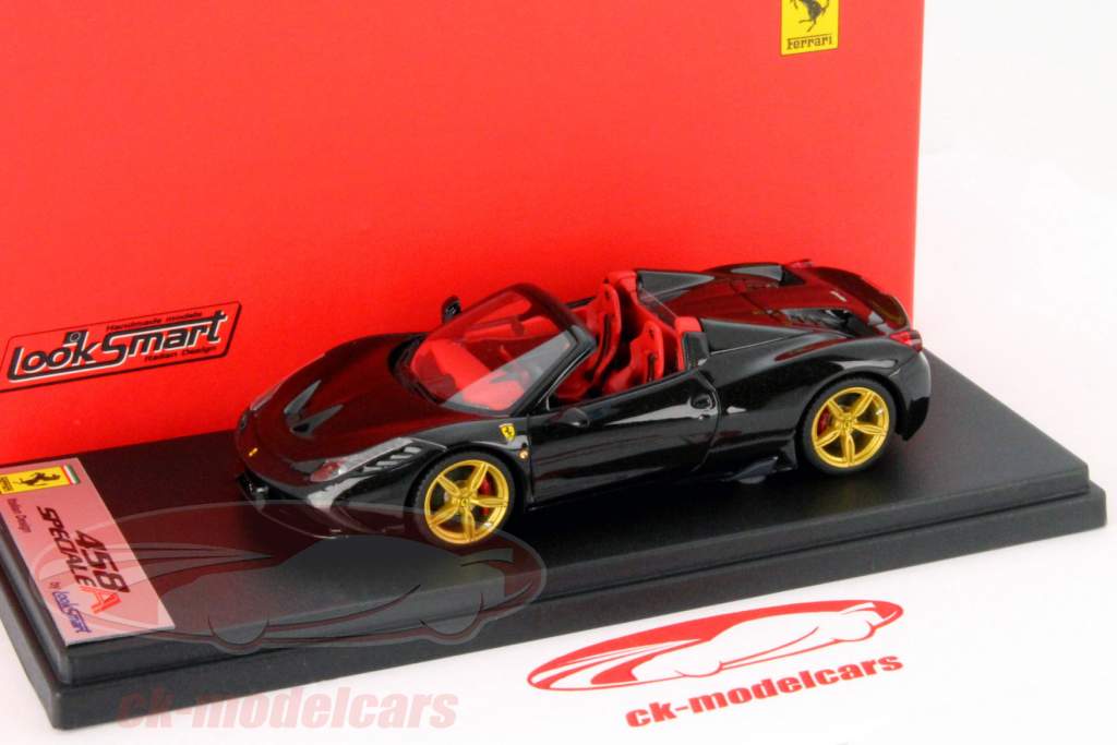 Ferrari 458 Speciale A 黑 1:43 LookSmart