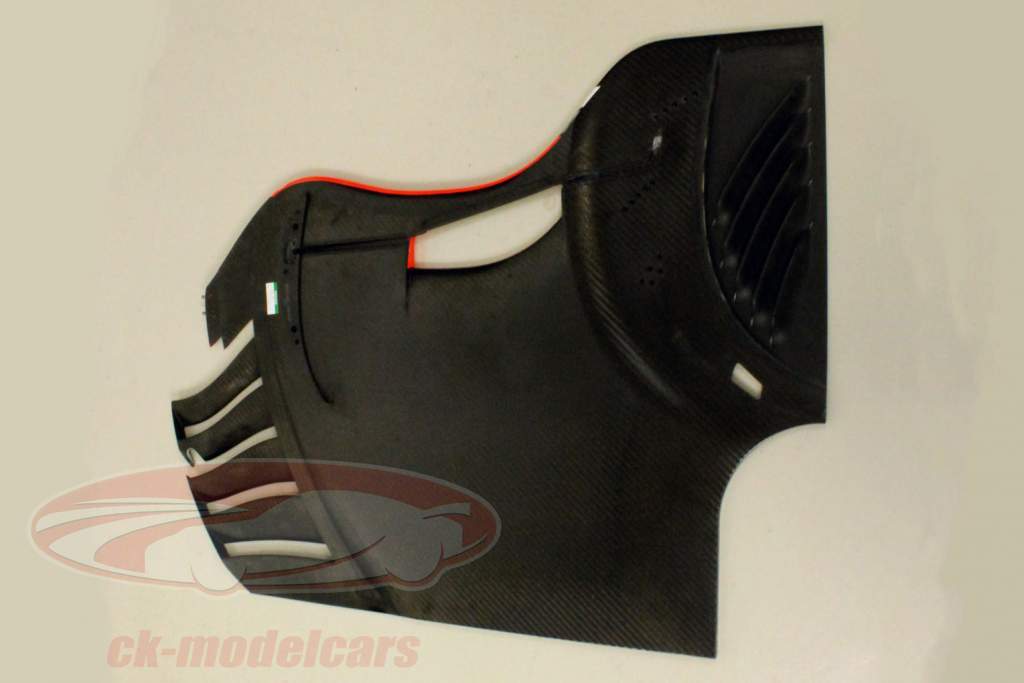 Marussia MR02 Bianchi / Chilton Formule 1 2013 Achtervleugel plaat