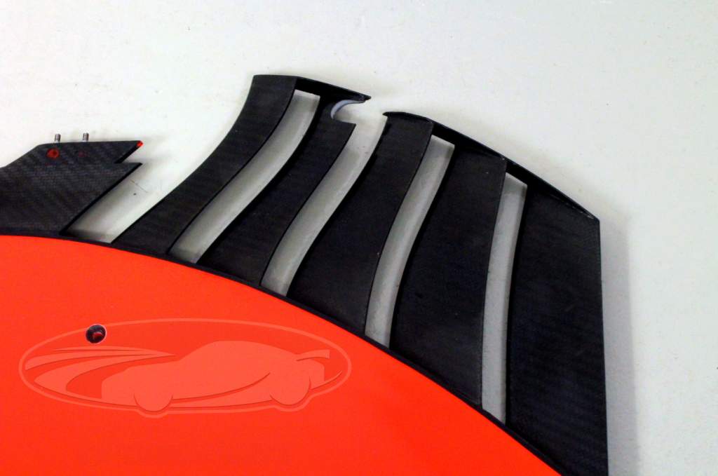 Marussia MR02 Bianchi / Chilton フォーミュラ 1 2013 リアウィングプレート