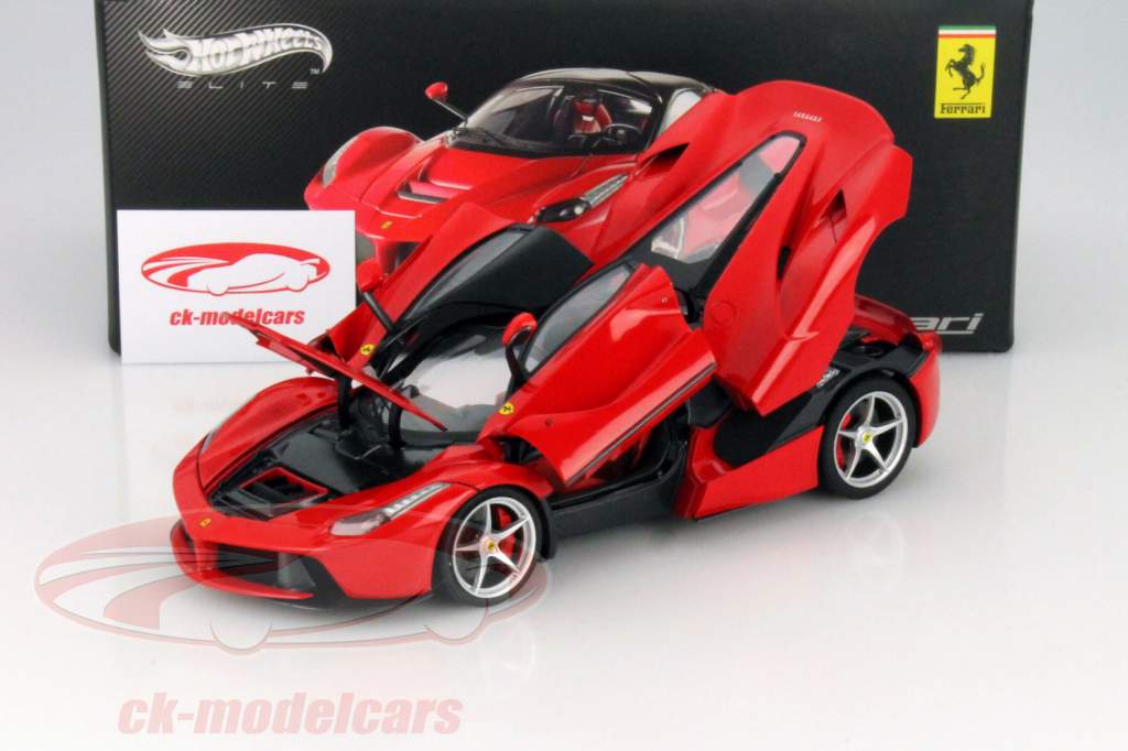 Ferrari LaFerrari Año 2013 rojo 1:18 HotWheels Elite