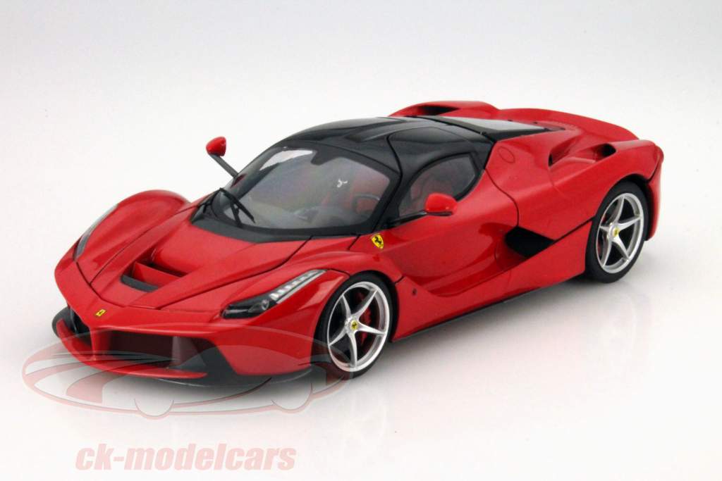 Ferrari LaFerrari Año 2013 rojo 1:18 HotWheels Elite
