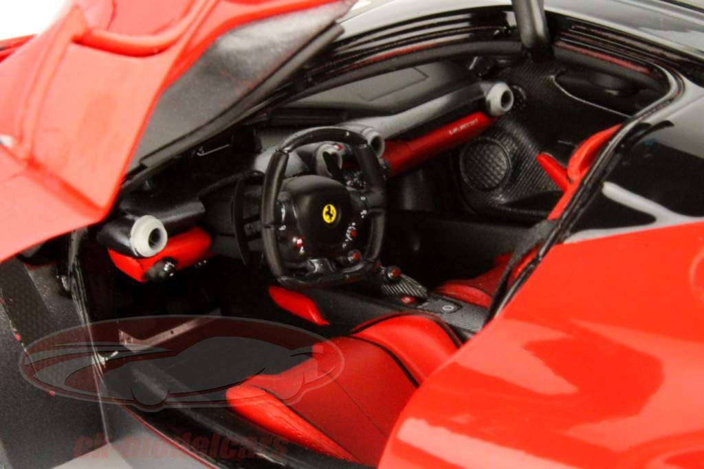 Ferrari LaFerrari Año 2013 rojo 1:18 HotWheels Elite
