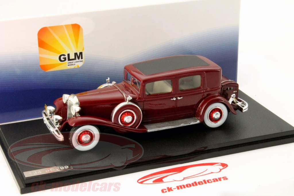 Chrysler Imperial CG Club 赤 ブラウン 1:43 GLM
