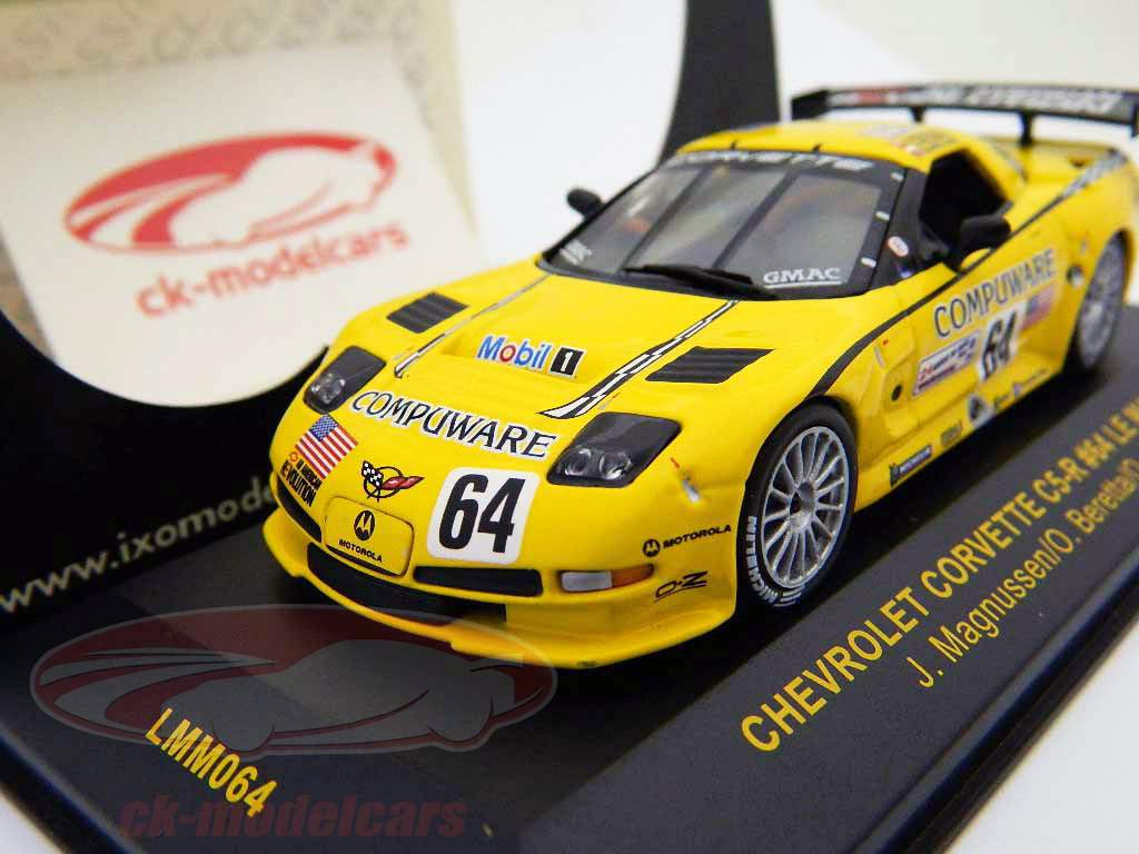 科尔维特C5-R＃64勒芒24小时2004马格努森，贝雷塔，加文1:43 IXO