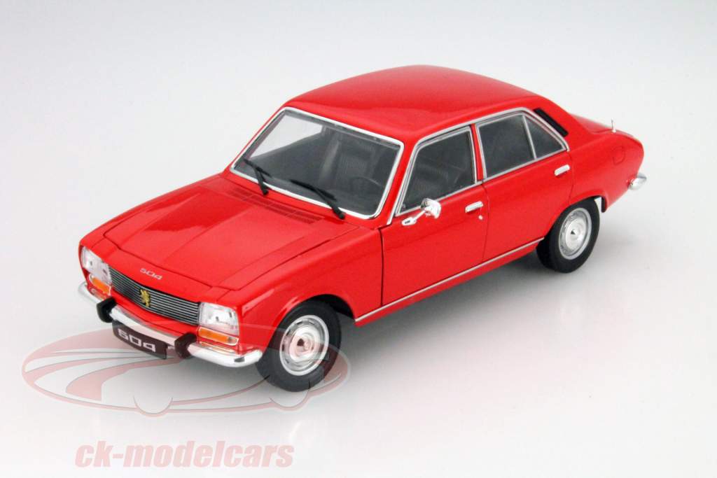 1975 プジョー 504 WELLY 1/18 Welly 1:18 Peugeot 504 年 1975 赤 18001 モデル 車 18001