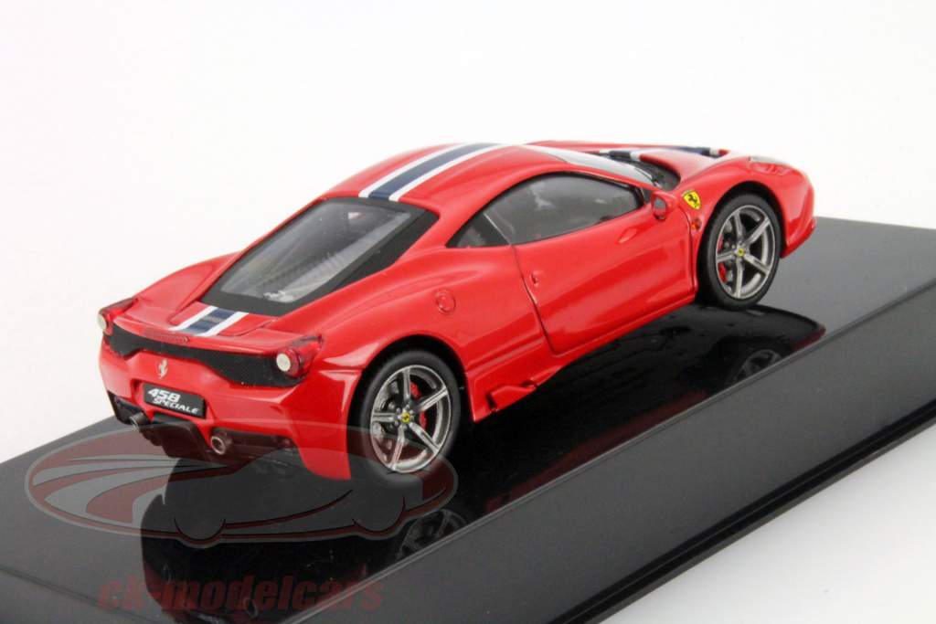Ferrari 458 Speciale 年 2013 赤 1:43 HotWheels Elite