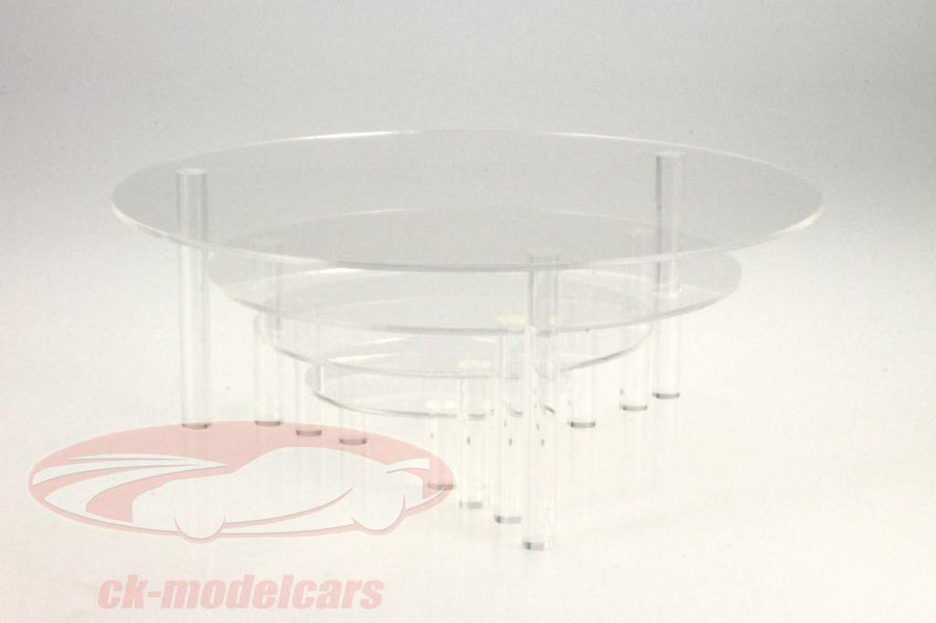 Set of 4 Presentation Plates from Acrylic glass SAFE