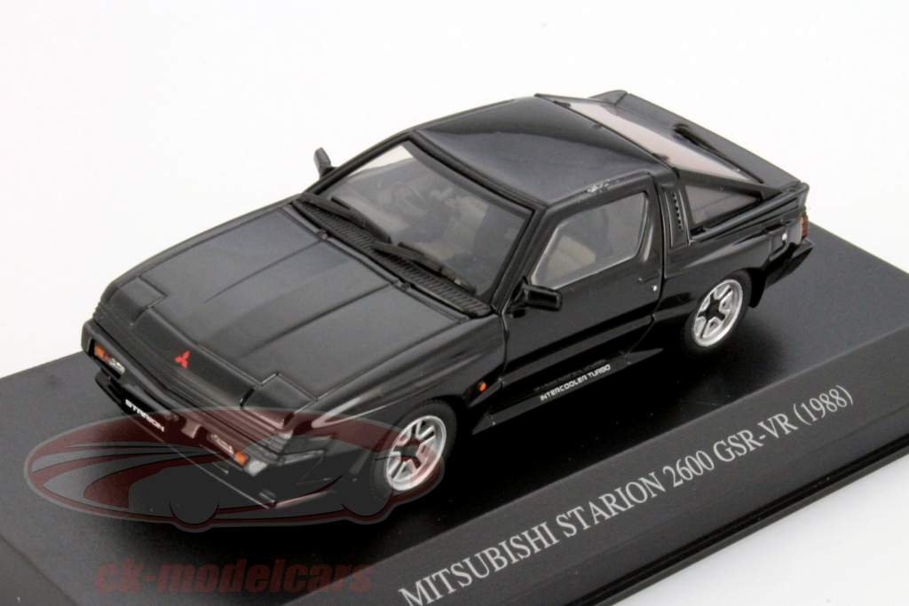 Dism 1:43 Mitsubishi Starion 2600 GSR-VR 年 1988 黒 74503