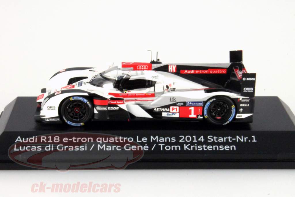 Spark 1:43 Audi R18 e-tron quattro #1 2th 24h LeMans 2014