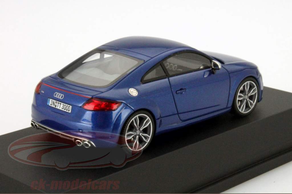 Neo 1:43 Audi TTS Coupe Sepang blue 5011410413 model car