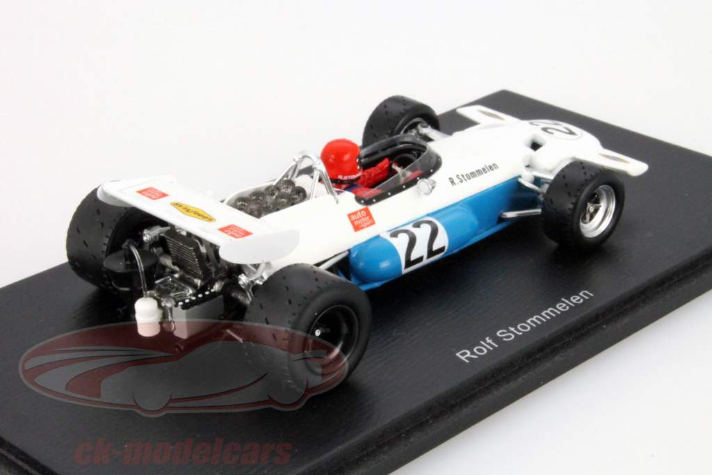 Rolf Stommelen Brabham BT33 #22 Francia GP Fórmula 1 1970 1:43 Spark