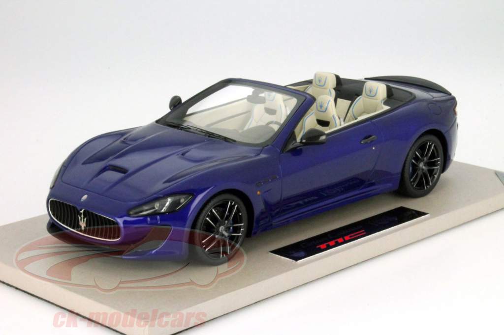 Maserati MC Grancabrio mørkeblå 1:18 TopMarques
