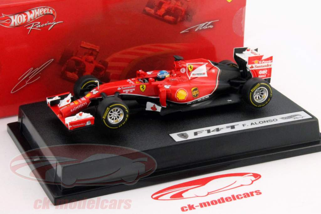 Hot Wheels F1 1/43 K.ライコネン F14-T Amazon.com: 2014 Ferrari F14 T No. 7 Kimi Raikkonen Formula