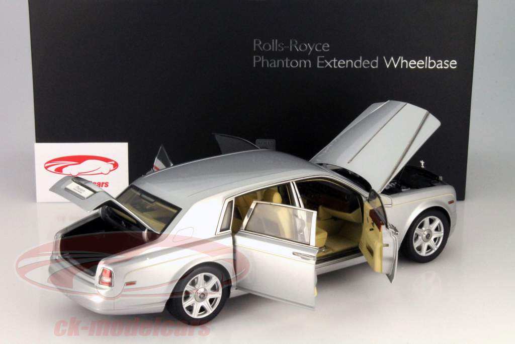 Rolls Royce Phantom EWB año 2012 plata 1:18 Kyosho