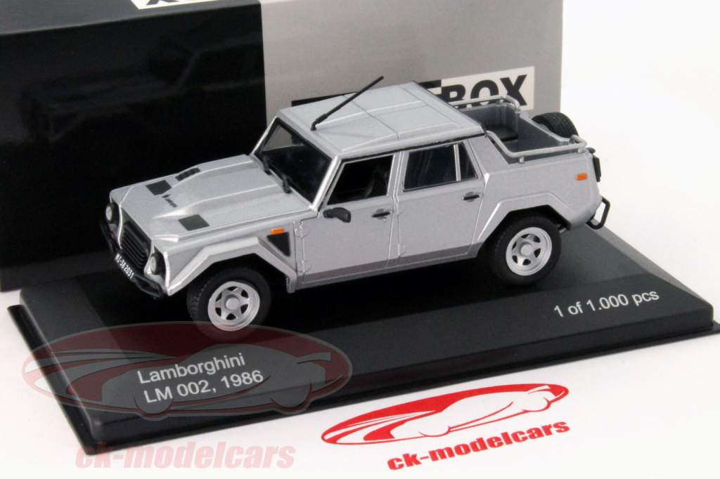 兰博基尼 LM 002 1986年  银色 1:43 WhiteBox
