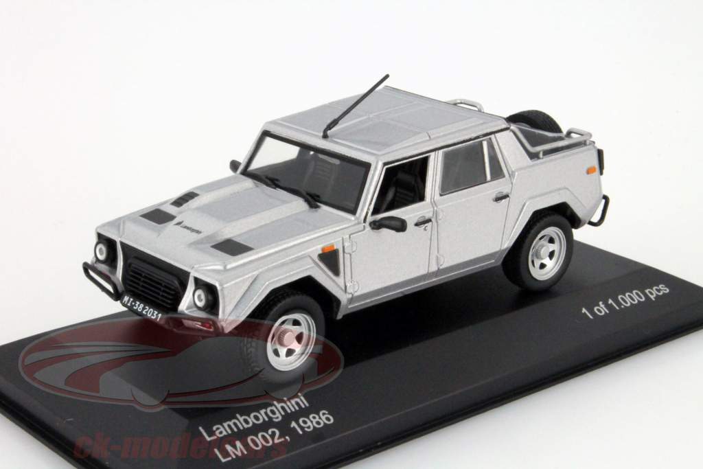 兰博基尼 LM 002 1986年  银色 1:43 WhiteBox