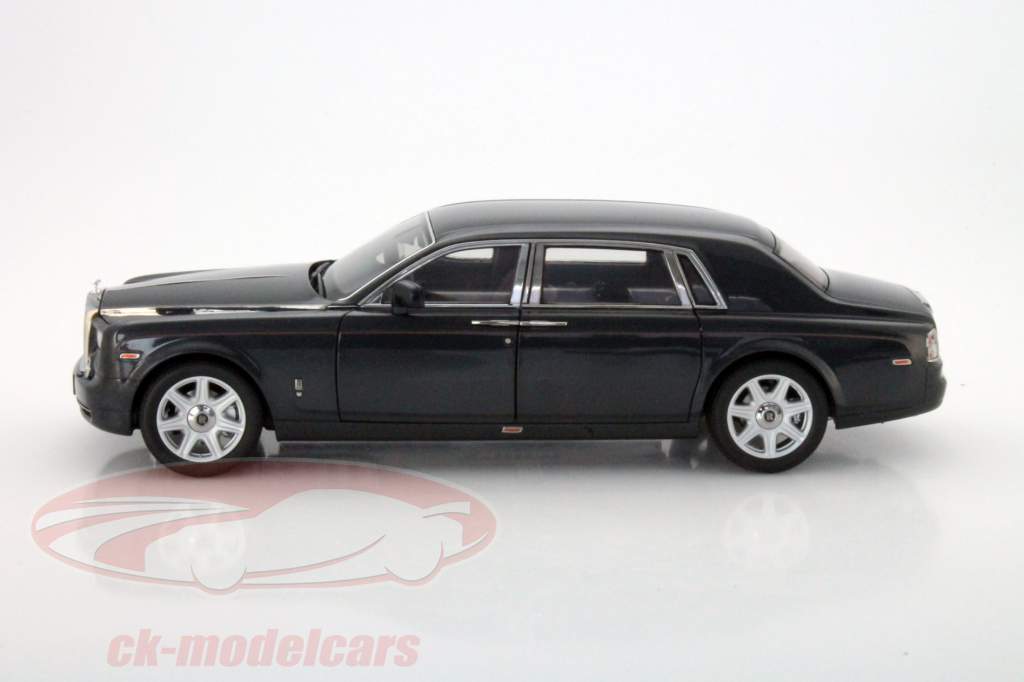 Rolls Royce Phantom EWB 年 2012 濃い灰色 1:18 Kyosho