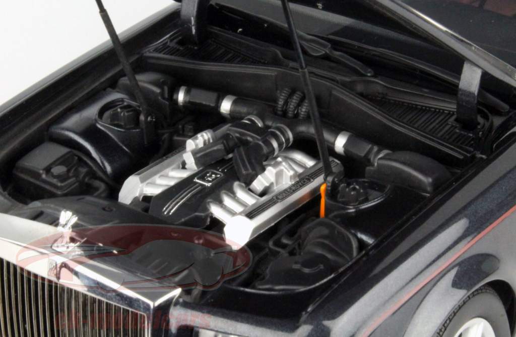 Rolls Royce Phantom EWB 年 2012 濃い灰色 1:18 Kyosho