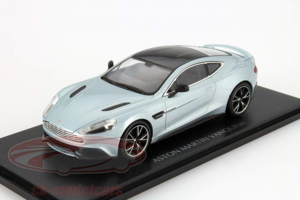 Aston Martin Vanquish ano 2013 Skyfall prata 1:43 Kyosho