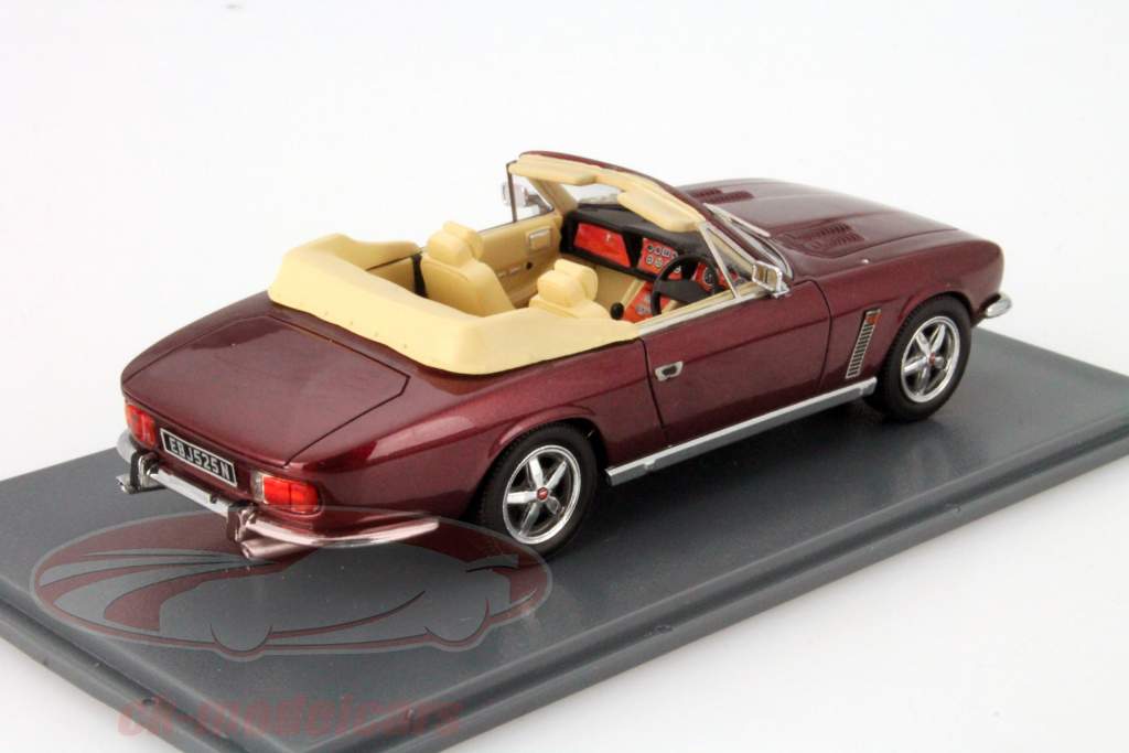 Jensen Interceptor SIII Convertible RHD dunkel rot metallic 1:43 Neo
