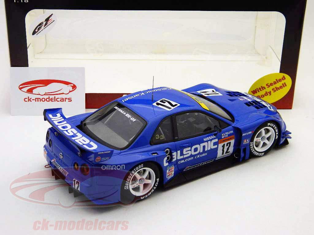 Calsonic Nissan スカイライン GT-R 1/18 Amazon.com: Motor city classics 1:18 Nissan Gt-R (R34