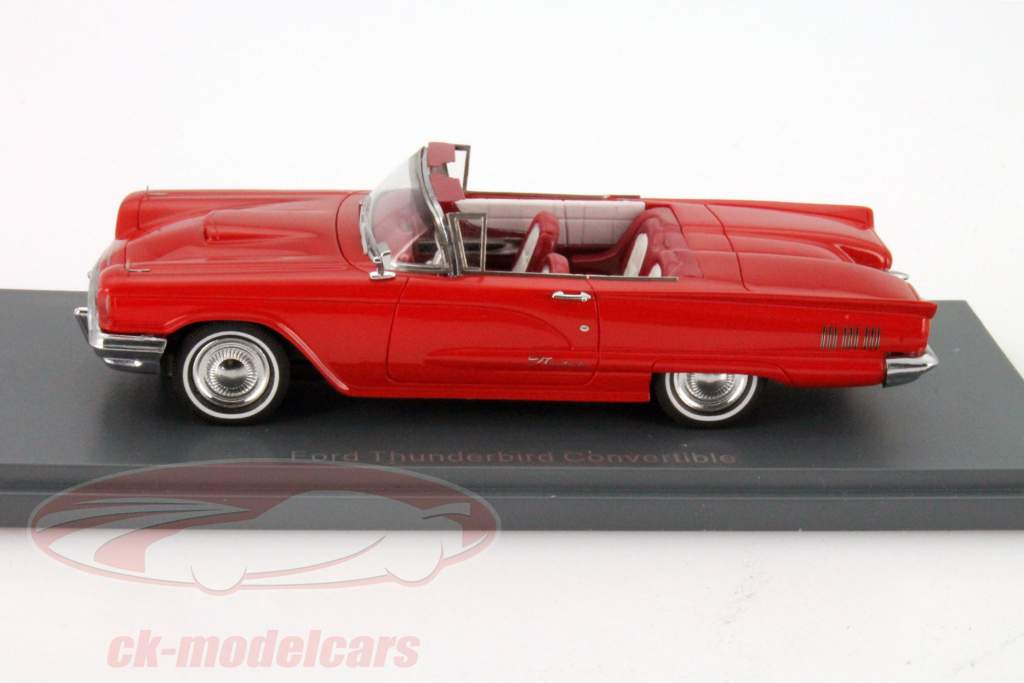 Ford Thunderbird Convertible rosso 1:43 Neo