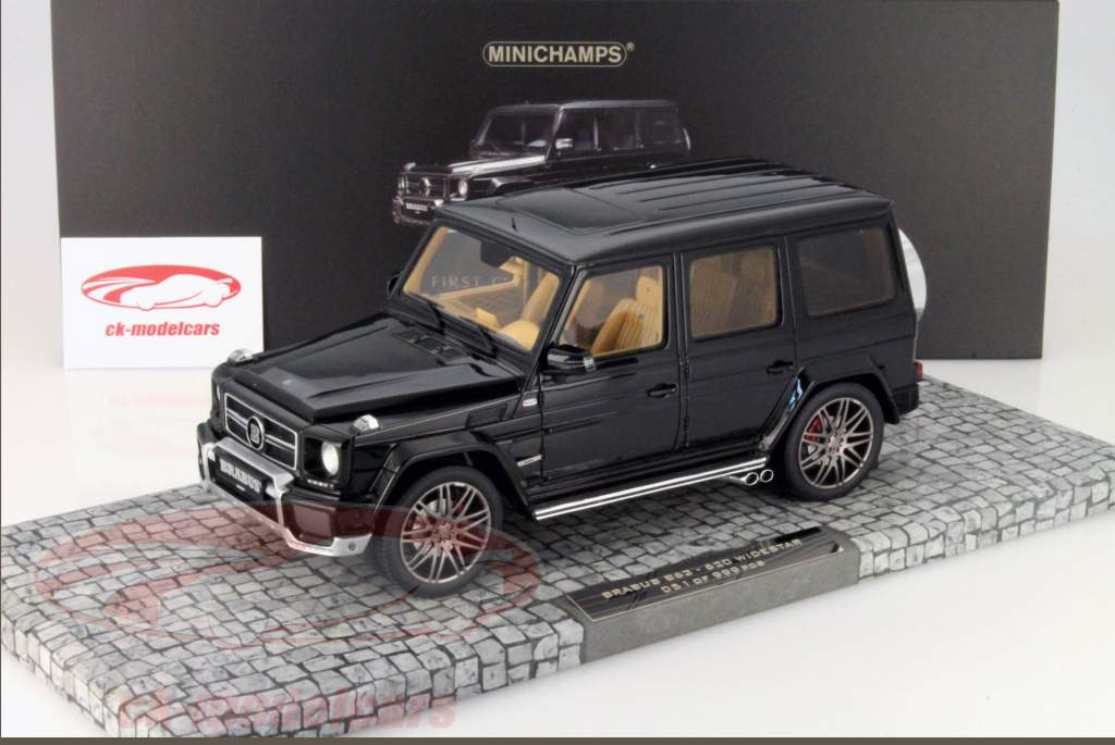 Brabus B63 620 Widestar Год 2012 черный 1:18 Minichamps