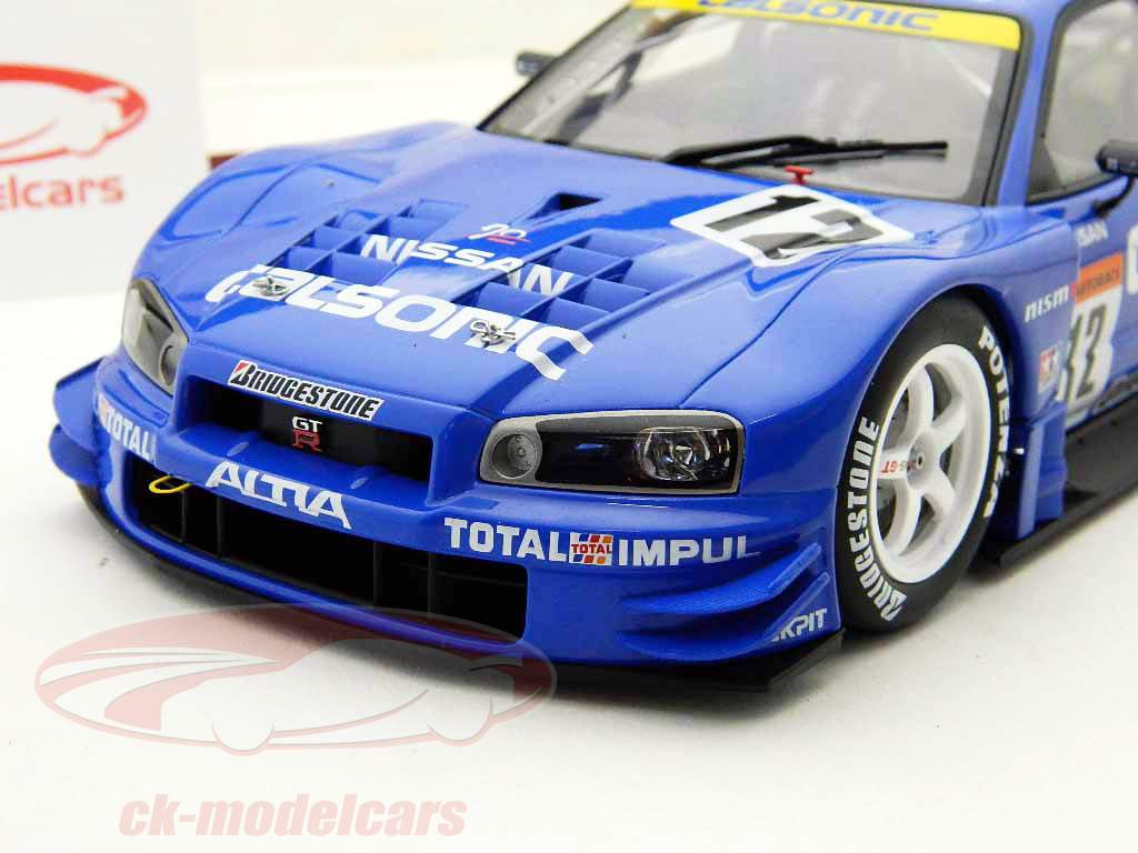 Calsonic Nissan スカイライン GT-R 1/18 Amazon.com: Motor city classics 1:18 Nissan Gt-R (R34