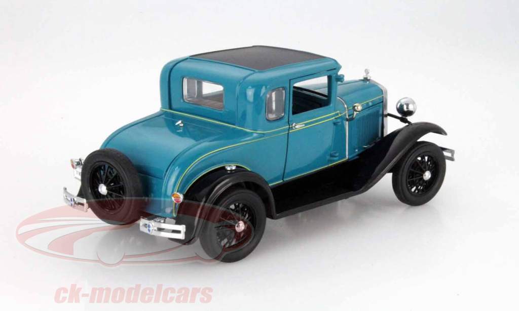 福特A型双门跑车 1931年 蓝色 1:18 太阳星SunStar