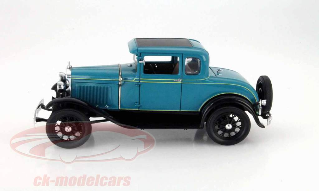 福特A型双门跑车 1931年 蓝色 1:18 太阳星SunStar