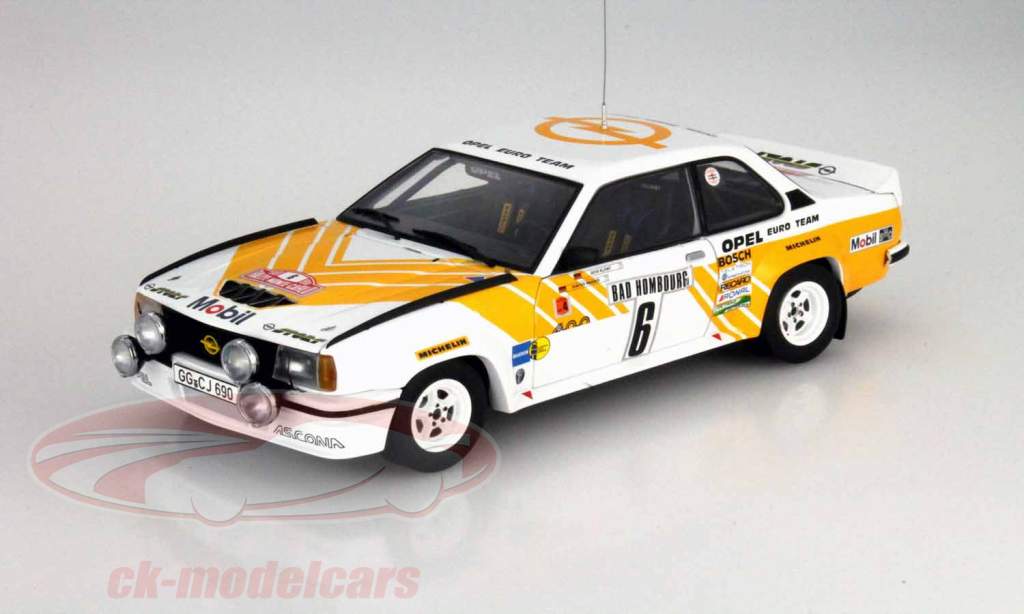 欧宝 Ascona 400 #6 第3 蒙特卡洛拉力赛1981Klein,Wanger 1:18 太阳星SunStar