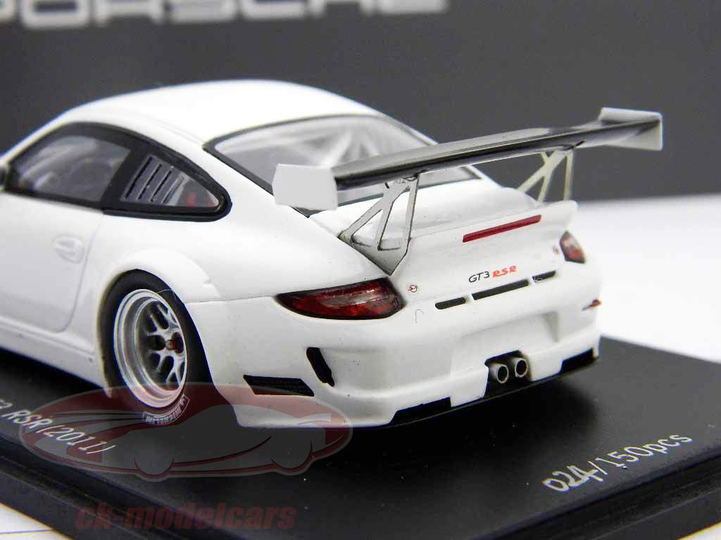 Porsche 911 GT3 RSR 2010 Plain Body white 1:43 Spark