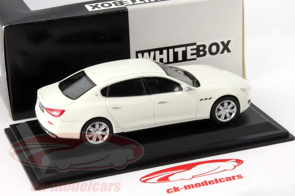 Maserati Quattroporte GTS wit 1:43 WhiteBox