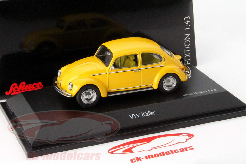 Volkswagen VW Käfer 1200 Sunny Bug желтый 1:43 Schuco