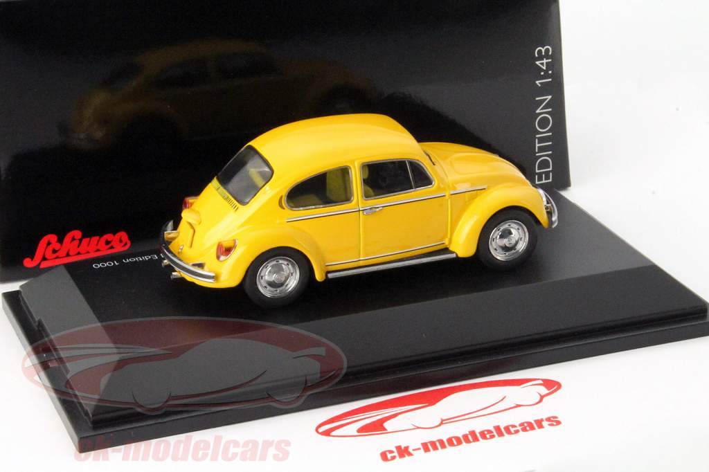 Volkswagen VW Käfer 1200 Sunny Bug желтый 1:43 Schuco