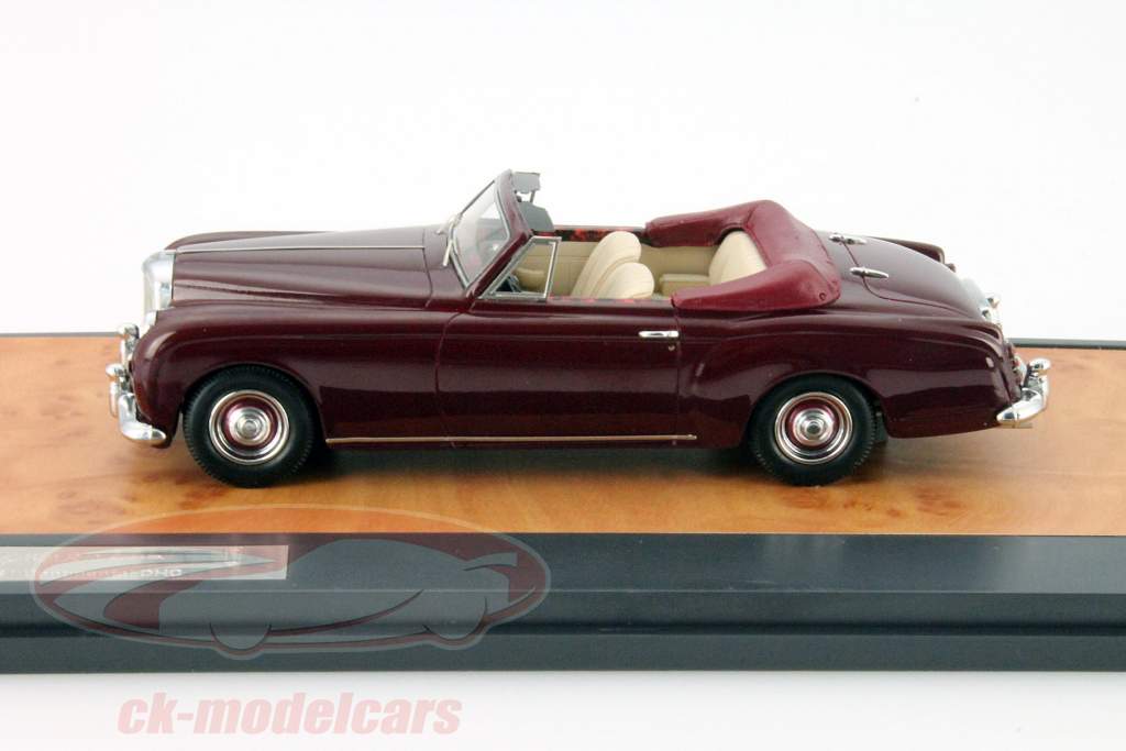 Bentley S1 Continental DHC donker rood 1:43 Matrix
