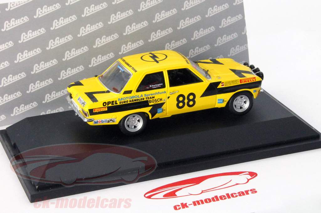 Opel Ascona A Rallye #88 Winner Rallye-EM 1974 Röhrl, Berger 1:43 Schuco