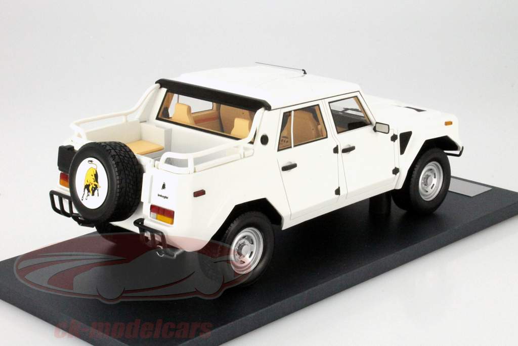 Lamborghini LM 002 Ano 1987 branco 1:18 CMF