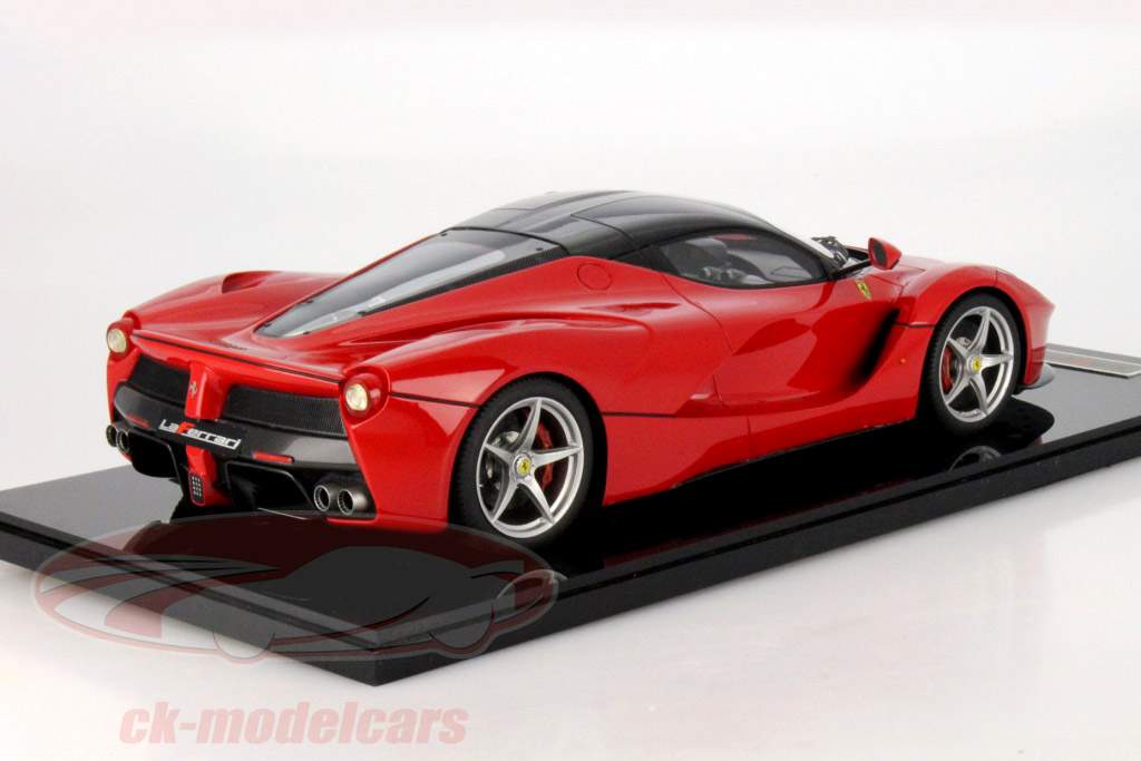 Ferrari LaFerrari Jaar 2013 rood / koolstof 1:12 BBR