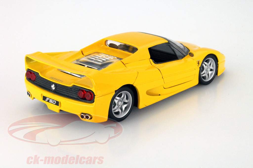 法拉利 F50 黄色 1:24 布拉格 Bburago
