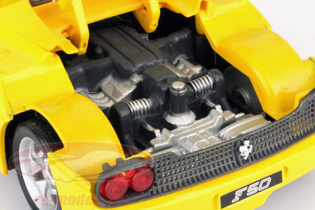 法拉利 F50 黄色 1:24 布拉格 Bburago