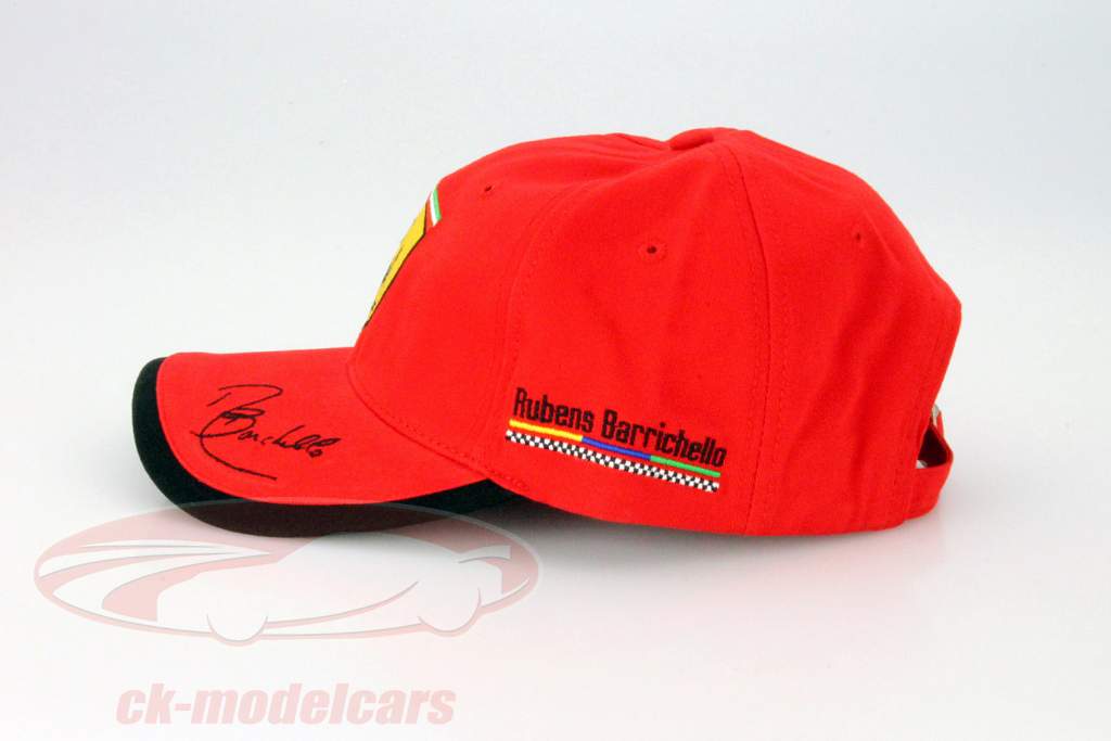 Rubens Barrichello Ferrari Formula 1 Cap rosso