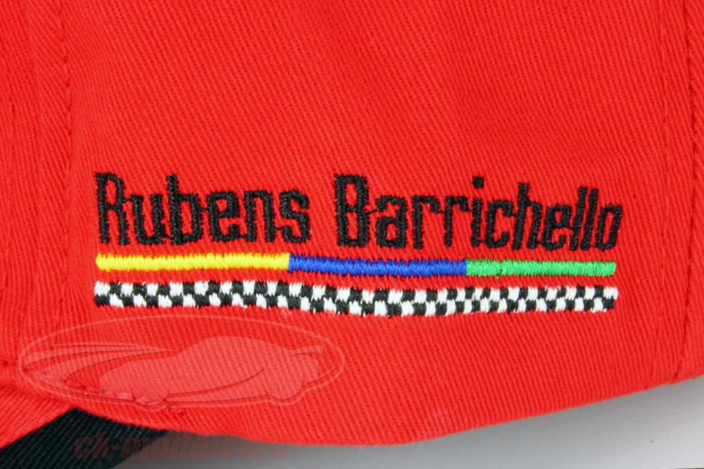 Rubens Barrichello Ferrari Formel 1 Cap rot