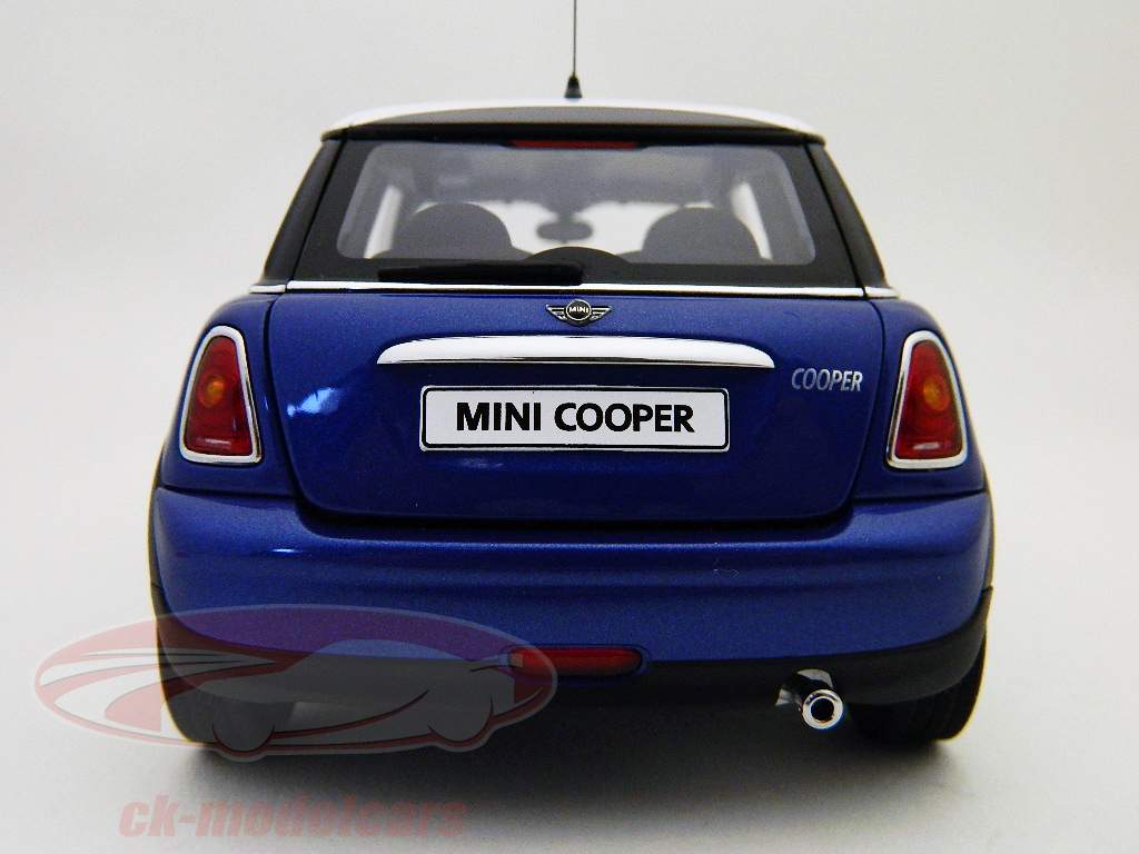 MINI COOPER蓝/蓝金属BJ，2006 1:18 AUTOA​​RT